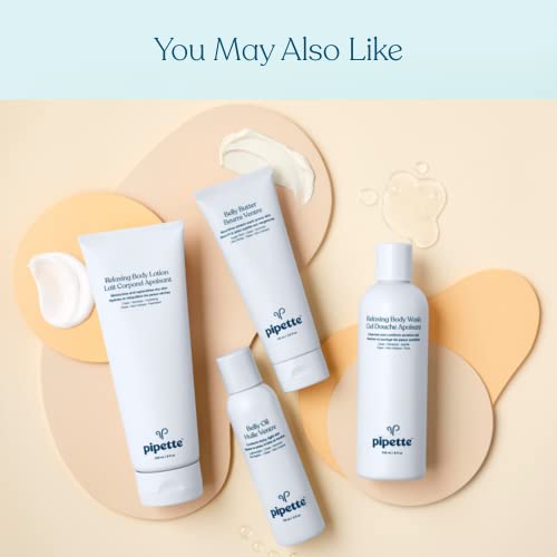 Pipette To Mama Gift Set - 4-Piece Moisturizing Kit with Dry Brush, for Dry  Skin, Coconut & Orange Scented