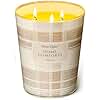 HomeLights Home Comforts Scented Candles | 34oz Soy Candles Rustic Modern 3-Wick Large Candle Jars | Ideal Candle Gifts for Events, Home Decor Stress, Relief & Relaxation