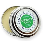 Gardener Hand Salve for Dry Cracked Hands - 100% Organic & Natural - Handmade with Comfrey & Cale...
