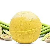 1 Organic Bath Bomb with Essential Oils, Epsom Salt, Kaolin Clay, Apricot Kernel Oil, Olive Oil f...