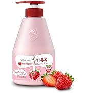 WELCOS KWAILNARA Strawberry Milk Body Lotion – Korean Body Lotion for Hydrated and Nourished Skin...