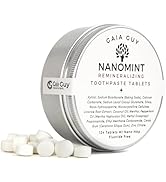 NanoMint | Remineralizing Toothpaste Tablets | Nano Hydroxyapatite Fluoride Free | 124 Toothpaste...