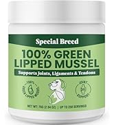 Green Lipped Mussel Powder - Dog & Cat Joint Supplement Powder for Hips, Joints, and Muscles (75 ...