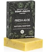 Chagrin Valley Natural Soap Bar - Organic EVOO, Fresh Aloe and Parsley - For Soothing, Calming an...