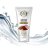 Luxura Sciences UBTAN Face Wash 100ml With Saffron, Kokum Butter, Turmeric, Papaya, Cucumber and ...