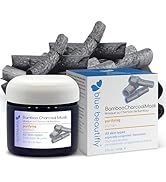 Blue Beautifly Bamboo Activated Charcoal Face Mask - Draws out Excess Oils, Dirt, Toxins, and Imp...