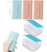 Portable Dental Flosser Dispenser,Holy Rose Floss Pick Dispenser,Travel Flossers Case,Toothpicks ...