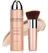 NVLEPTAP Airbrush Foundation Makeup Spray Silky Lightweight Full Coverage Foundation Face Air Cus...