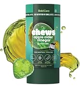 Chews by Bold Care Apple Cider Vinegar Gummies for Weight Loss - All Natural ACV Gummies - Green ...