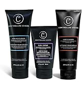 Controlled Chaos As Seen on Shark Tank Bundle Package of Curly Hair Shampoo and Conditioner Set w...