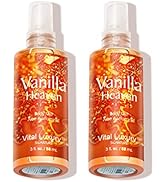 Vital Luxury Body Mist Set, Travel Size Spray Bottle, Long Lasting Perfume Gift Sets, Fragrance M...