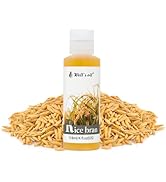 Well's Oil Rice Bran Oil | All-Natural | Refined, Cold Pressed | For Hair & Skin (4oz / 118ml)