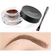 NVLEPTAP Eyebrow Pomade,Brow Pomade Gel High Pigment Eyebrow Cream Gel Filling & Shaping Tinted B...