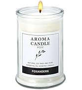 Foxandern Aroma Fragranced Soy Wax Candles, for Home, Office, Bedroom, Living Room, Kitchen, Bath...