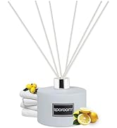 SpaRoom Premium Glass Essential Oils Reed Diffuser Set
