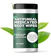 Body Wipes for Men & Women | Cleansing Body Wipes for Wrestling, Combat, Gym, Camping I Medicated...