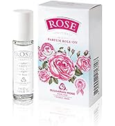 Bulgarian Rose Perfume Roll-On with Natural Rose Oil - Alcohol Free- Natural Rose Aromatic Fragra...