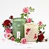 Rose Gulora - Turkish Rose Pure Beeswax Candle - 90+ Hours Long Burning Classically Designed Non-Toxic Scented Candles for Home Decor and Aromatherapy to Stress & Anxiety Relief 15 OZ
