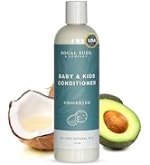 SoCal Suds & Company - Organic Baby & Kids Conditioner - Moisture Baby Hair Conditioner - Gentle ...
