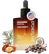 D'Cherlane Goodness Hair Oil – Hair Growth & Deep Scalp Treatment with Rosemary, Argan, Castor, &...