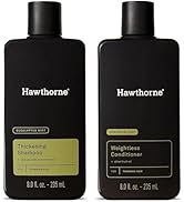 Hawthorne Men's Thickening Shampoo and Conditioner Hair Set. Includes Thickening Shampoo and Weig...