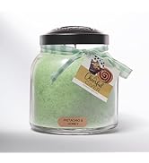 A Cheerful Giver Pistachio & Honey 34oz Papa Scented Candle Jar with Lid Keepers of The Light 155...