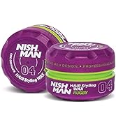 Nishman Hair Styling Series (04 Rugby AQUA WAX, 150ml)