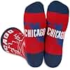 InnoBeta City Skyline Gifts, Gifts on Birthday and Christmas, One Size Crew Socks - Chicago