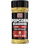 Popcorn Seasoning Spicy Ranch Seasoning Powder Mix - Gluten Free & Low Sodium Ranch Powder Hot Po...
