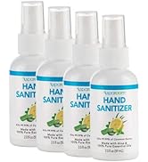 SpaRoom Hydrating Hand Sanitizer, 70% Alcohol with Aloe Vera & Essential Oils, Citrus Scent, 2 Fl...