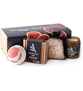 Artisanal Spa Collection | Apothecary Candle, Shea Butter Soap, Bath Bomb, Mineral Salt Bath Soak...