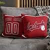 ANTKING Los Angeles A Throw Pillow Custom Name and Number for Men Women Boy Personalized Gift