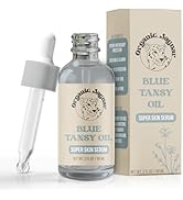 Organic Jaguar Blue Tansy Super Skin Face Serum, Night Moisturizer, Facial Oil with Jojoba Oil