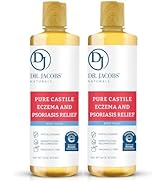Dr. Jacobs Naturals Hypoallergenic Castile Soap, Dermatologist Tested Unscented Soap for Eczema &...