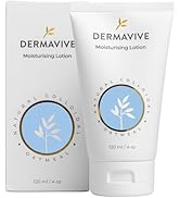 Dermavive Vitamin E & Colloidal Oatmeal Moisturizing Face & Body Lotion - Hydrating pH-Balanced M...