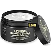 Shave Cream 8.5 ounce - Luxury Large Size Shaving Cream for men - Rich Lather Mens Shaving Cream ...