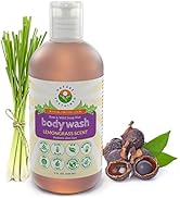 Nature Sustained Organic Body Wash & Face Wash โ Raw & Wildcrafted with Probiotics, Soapberry For...