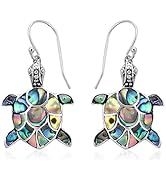 Shop LC Turtle, Dragonfly & Butterfly Dangle Earrings for Women in 925 Sterling Silver -Genuine H...