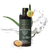 AHOALOE Brazilian Aloe Vera Gel - Multipurpose Moisturizing Natural Gel with Copaiba, Castor Oil ...