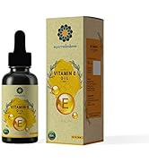 AYURVEDASHREE Vitamin E Oil for Skin and Body 30 ML with Almond Oil, Argan Oil & Grape Seed Oil -...