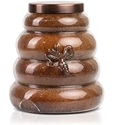 A Cheerful Giver Spring Candles Honey Praline Beehive Jar Candle - 30 Ounces with 150 hours Burn ...