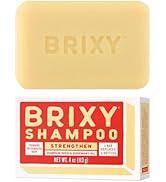 BRIXY Strengthening Shampoo Bar For Thinning Hair | Pumpkin Seed Oil, Rosemary Oil, & Caffeine | ...