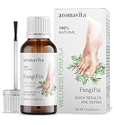 FungiFix Total Nail Repair: Naturally Fast-Acting & Long-Lasting Formula, Vegan-Friendly, for Str...