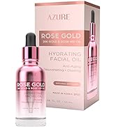 AZURE Rose Gold Hydrating Facial Oil - Anti Aging, Lifting & Firming | Reduces Appearance Of Wrin...