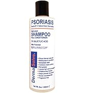 Dermasolve Psoriasis, Seborrheic Dermatitis & Dandruff Shampoo plus Conditioner. Naturally Heals ...