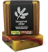 Moisturizing Organic Shea Butter Bar Soap | Naturally Nourishes Skin with Coconut Oil & Olive Oil...