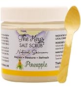 The Keys Salt Scrub Premium Exfoliating Sea Salt Body Skin Scrubs - Made with Pure Florida Sea Sa...