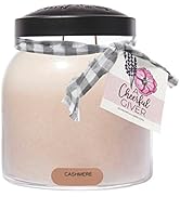 A Cheerful Giver — Cashmere - 34oz Papa Scented Candle Jar with Lid - Keepers of the Light - 155 ...