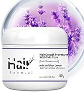 TXRDONY Hair Growth Inhibitor Cream for Face Hair Inhibitor Permanent for Women Mildild Face Crea...