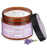 Magnesium Cream for Sleep & Muscle Recovery-Soothing Topical Magnesium Lotion for Leg Cramps, Joi...